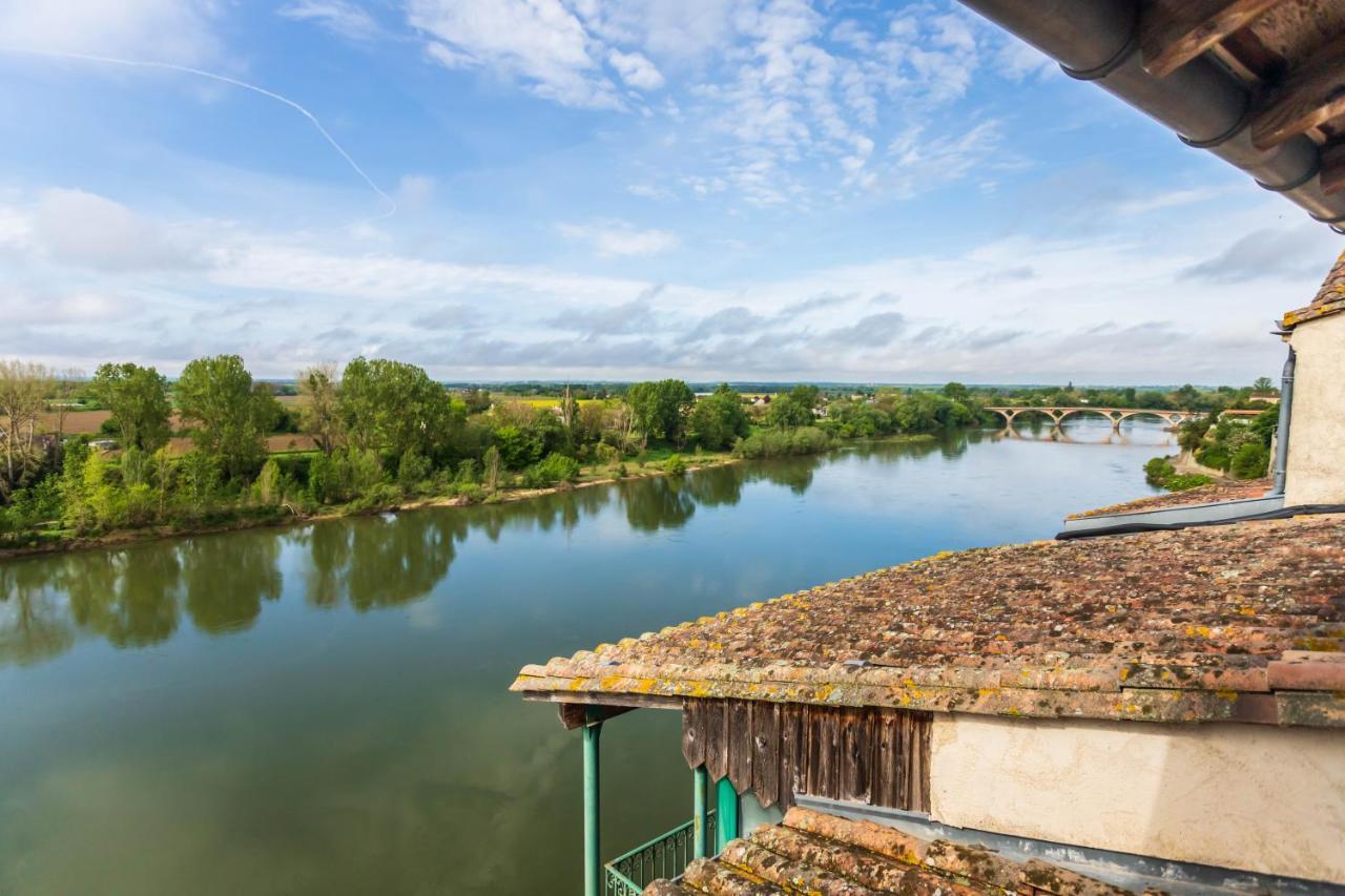 Restaurant Cote Garonne Le Balcon Des Dames - Fauillet Marmande - Vue Panoramique Bord De Garonne Climatisees Hotel 3*