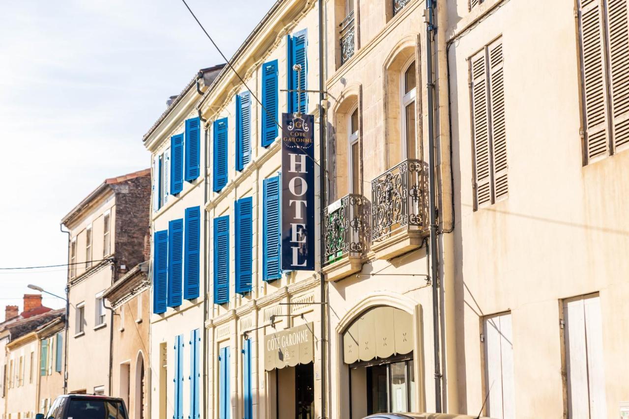 Restaurant Cote Garonne Le Balcon Des Dames - Fauillet Marmande - Vue Panoramique Bord De Garonne Climatisees Hotel Tonneins