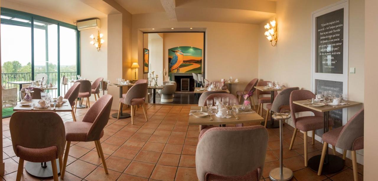 Restaurant Cote Garonne Le Balcon Des Dames - Fauillet Marmande - Vue Panoramique Bord De Garonne Climatisees 3* Tonneins